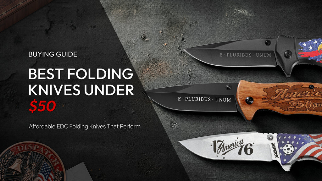 Best Budget Folding Knives Under $50 (EDC, Tactical & Gift Picks)