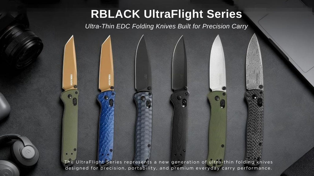 RBLACK UltraFlight Series: Ultra-Thin EDC Folding Knives Built for Precision Carry