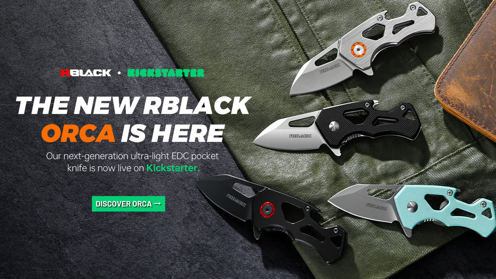 Why Lightweight EDC Knives Matter: Meet the RBLACK ORCA