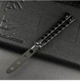 Practice Balisong Training Butterfly Knife Trainer Knife BLADE Tool Dull