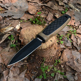 8.7" Double Edge Blade Dagger Fixed Blade Knives with Sheath