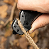 Multifunction EDC Folding Pocket Knife – G10 Handle, Liner Lock with Glass Breaker & Bottle Opener