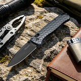 RBLACK UltraFlight 3.2" Drop Point S35VN EDC Folding Knife