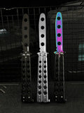 Practice Balisong Training Butterfly Knife Trainer Knife BLADE Tool Dull