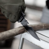 Folding Pocket Knife Multitools with LED Light, Seatbelt Cutter and Window Glass Breaker