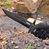 12.1" Survival Knife with Combat Fixed Blade and Kydex Sheath