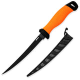 Fish Scale Fillet Knife – Stainless Steel Fishing Knife with Sheath