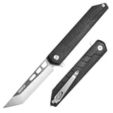 3.7” D2 Blade Pocket Knife with Liner Lock and G10 Handle