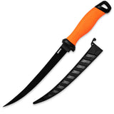 Fish Scale Fillet Knife – Stainless Steel Fishing Knife with Sheath