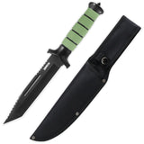 14" Tactical Fixed Blade Knife With Sheath And Window Breaker