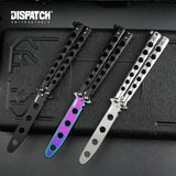 Practice Balisong Training Butterfly Knife Trainer Knife BLADE Tool Dull