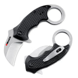 RBLACK Karambit Folding Knife with Liner Lock