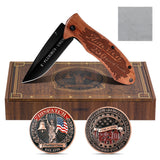250th Anniversary Folding Knife Gift Set with Liner Lock