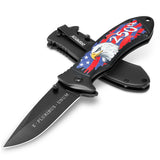 250th Anniversary Folding Knife Gift Set with Liner Lock (Black)