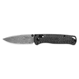 UltraFlight 3.2" Drop Point Damascus Folding Knife Carbon Fiber Handle