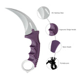 Affordable Cool Claw Blade Neck Knife CSGO with Sheath and Cord
