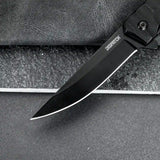 Cool Folding Pocket Knife Liner Lock with Pocket Clip and Glass Breaker