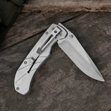 4PCS EDC Knife Set – Stainless Steel & Titanium Folding Knives