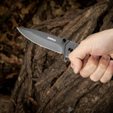 Multifunction EDC Folding Pocket Knife – G10 Handle, Liner Lock with Glass Breaker & Bottle Opener