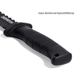 12"Outdoor Bowie Survival Hunting Fixed Blade Knife with Nylon Sheath