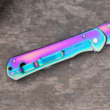 4PCS EDC Knife Set – Stainless Steel & Titanium Folding Knives