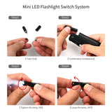 Folding Pocket Knife Multitools with LED Light, Seatbelt Cutter and Window Glass Breaker