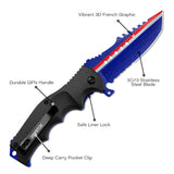 France Edition Folding Knife – World Football Collection