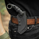 7” Full Tang Karambit Claw Tactical Knife with G10 Handle, K-Sheath