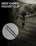 4 inch /4.8 Inch 8Cr13MoV Steel Drop Point Blade with G10 Handle