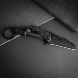 Light Weight Pocket Knife with Aluminium Ring Handle