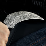 Fixed Blade Knife with Sheath Cord For Outdoor Camping, Hiking, Adventure
