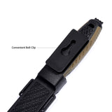 8.7" Double Edge Blade Dagger Fixed Blade Knives with Sheath