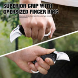 RBLACK Karambit Folding Knife with Liner Lock