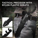 12.1" Survival Knife with Combat Fixed Blade and Kydex Sheath