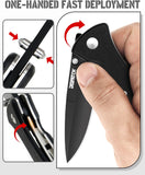 4 inch /4.8 Inch 8Cr13MoV Steel Drop Point Blade with G10 Handle