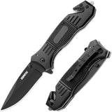 Multipurpose Folding Pocket Camping Knife with Rope Cutter & Glass Breaker