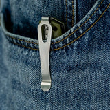 Crossbar Lock Folding Pocket Knife with G10 handle and 3.35" 8Cr13MoV Steel Drop Point Blade