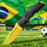 Brazil Edition Folding Knife | World Football Collection