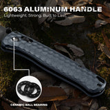 RBLACK UltraFlight 3.2" Drop Point S35VN EDC Folding Knife