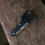 6-Piece Key-Shaped Folding Pocket Knife Set – Mini EDC Keychain Utility Knives for Everyday Carry