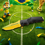 Brazil Edition Folding Knife | World Football Collection