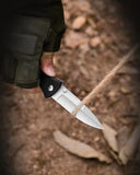4 inch /4.8 Inch 8Cr13MoV Steel Drop Point Blade with G10 Handle