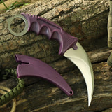 Affordable Cool Claw Blade Neck Knife CSGO with Sheath and Cord