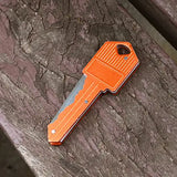 6-Piece Key-Shaped Folding Pocket Knife Set – Mini EDC Keychain Utility Knives for Everyday Carry