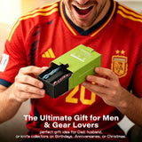 World Football 3-Piece Collector's Folding Pocket Knife Set – USA, Argentina & Spain