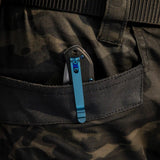 Crossbar Lock D2 Steel Drop Point Blade with G10 Handle Folding Knife