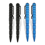 Tactical EDC Pen with Tungsten Steel Glass Breaker, Aluminum Body, Compatible with Parker Style Refills