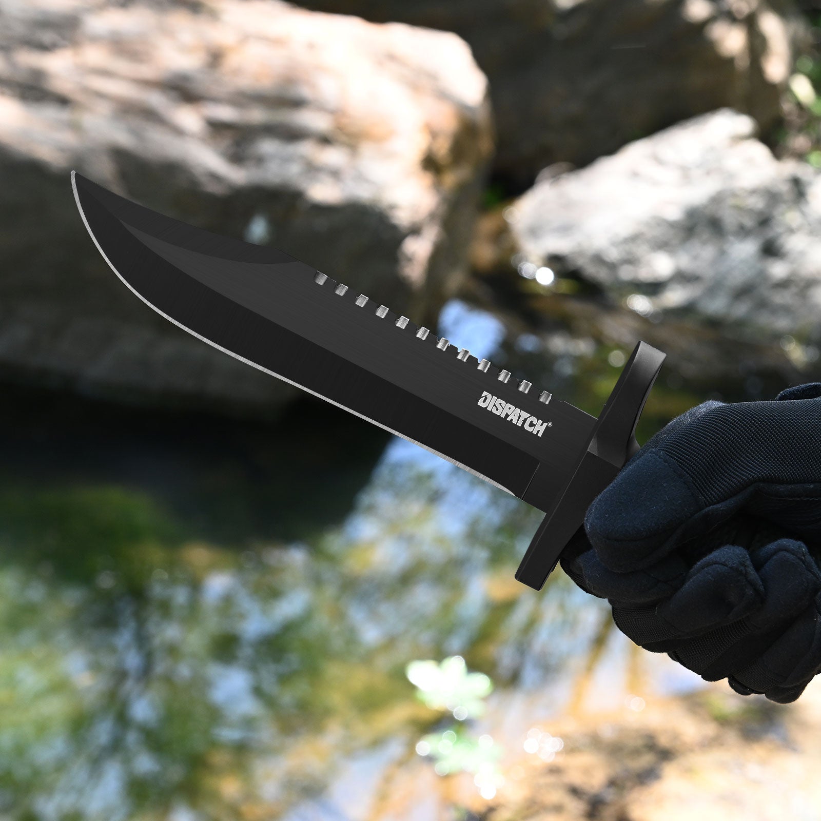 DP0119-PB_Dispatch_Fixed_Blade_Hunting_Knife_with_Sheath_12-inch_Survival_Knives_for_Men_Tactical_Bowie_Knife_with_Non-Slip_Handle_for_Bushcraft_Outdoor_Camping