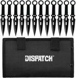 12 pcs Set Tactical Survival Throwing Knife/Kunai Knife for Recreation and Competition