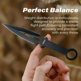 12 pcs Set Tactical Survival Throwing Knife/Kunai Knife for Recreation and Competition
